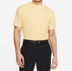 Quick Dry Fabric Short Sleeve T Shirt Men Golf Top Mock Neck