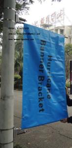 China Fiberglass Pole Spring Type Banner bracket wholesale