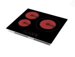 6000W 590*520*58mm Three Burner Ceramic Cooktop