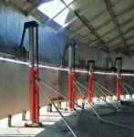 12-120t Capacity Steel Automatic Hydraulic Tank Lifting Jacks Tank Farm