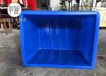 Commercial Textile Mobile Tapered Plastic Box Truck Cart For Garment Industrial