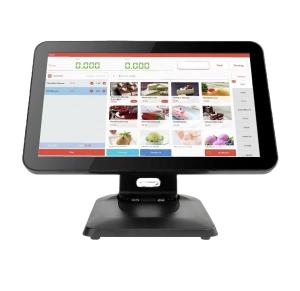 China BT Thermal Printer and 2D Scanner POS Systems for Restaurant Hotel Supermarket 15.6 inch Adjustable wholesale