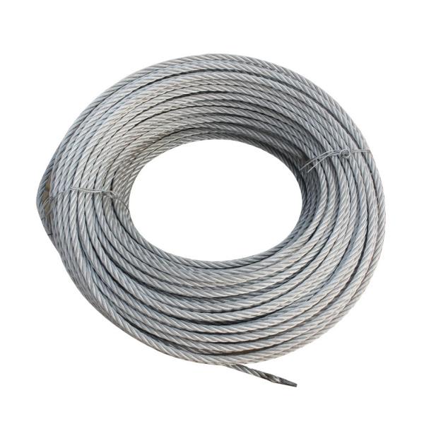 Hot Dipped Galvanized 8X19s FC Wire Rope for Petroleum Stainless Steel Bending