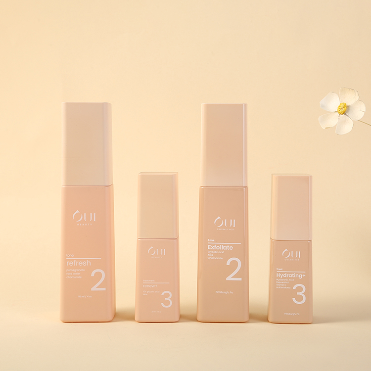 Printing Handling Decoration Firing 100ml Glass Spray Bottle for Body Oil Economical Custom Logo Design Golden Glass Bottles