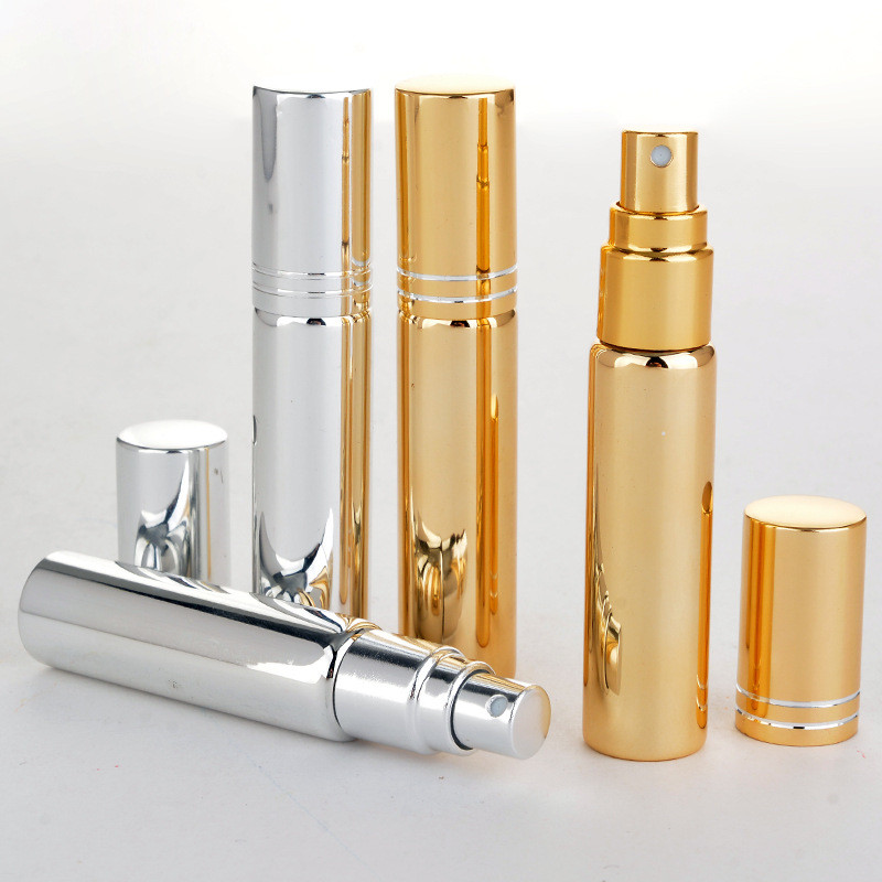 Electroplated Glass Perfume Bottles