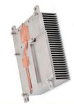 Medical Aluminum Copper Pin Fin Heat Sink With 1pc Heat Pipe