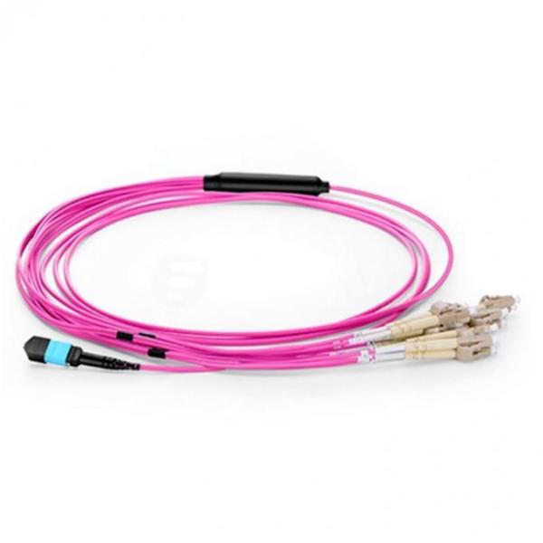 OM1 OM2 OM4 MPO LC DX Fanout Cable 0.5M Mutilmode