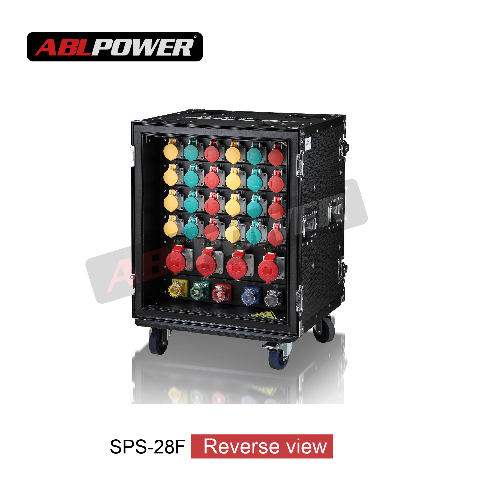 Black Stage 28 Channels 400A Distribution Box In Electrical