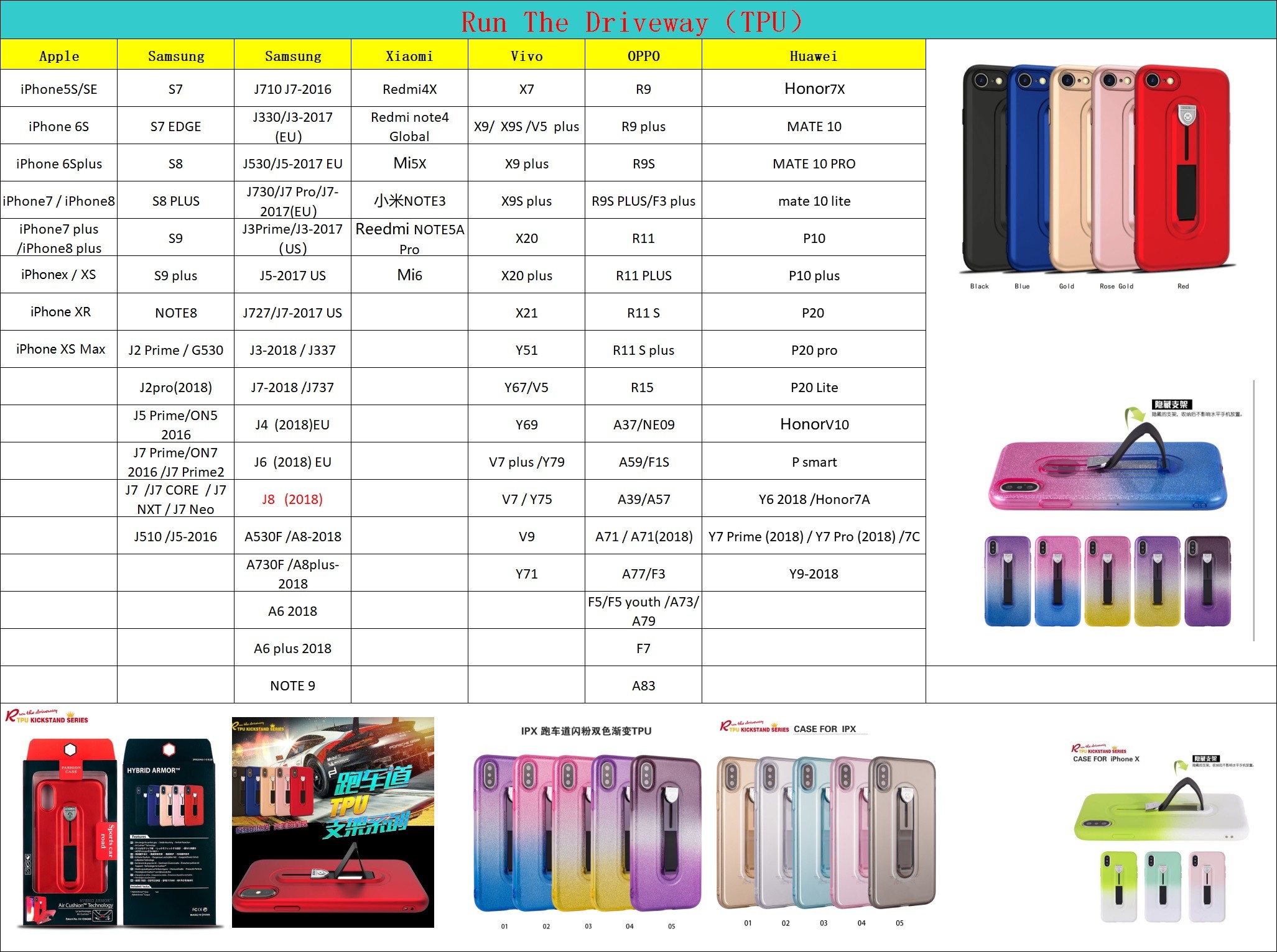 Painted Color Run the Driveway Soft TPU Protective Case Back Cover For Xiaomi Mi6 Redmi NOTE5A Pro Mi NOTE3 Mi5x