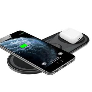 China 3 In 1 Qi Certified Desktop Wireless Charger For Apple Watch Series SE wholesale