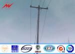 36M High Tension 8mm Thickness Steel Tubular Power Pole For Electricity