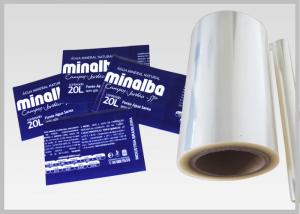China Transparent Polylactide Label Biodegradable Film , Full - Body Sleeve Printable Shrink Film wholesale