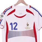 France 2006 Retro Away No. 12 Jersey Group Customized Classic Football Jersey