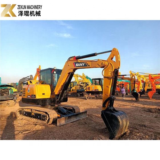 Used 6 Ton Sany SY60C PRO Excavator with Sany Engine and Low Hours