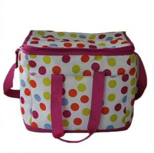 China 2014 New Fashion design dots insulated cooler bag wholesale