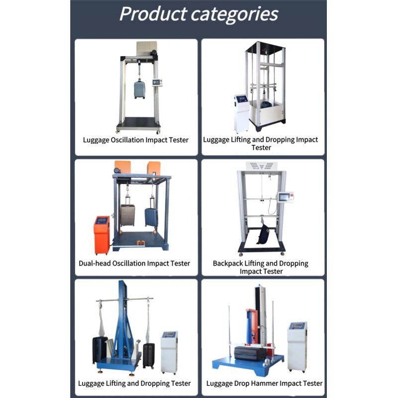 Double-Wing Luggage Drop Impact Durability Testing Machine; Luggage Drop Testing Machine
