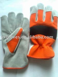 China Mechanic glove,working glove,leather glove wholesale