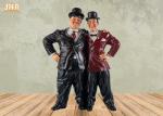 Black And Red Color Resin Brother Statue Polyresin Tabletop Sculpture Home Decor
