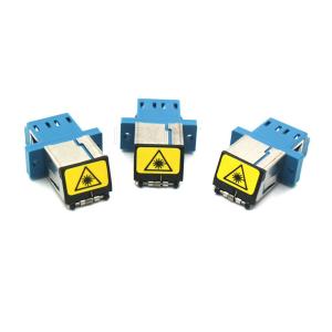 China LC UPC Duplex FTTH Fiber Optic Flange Adapter IP67 SC wholesale