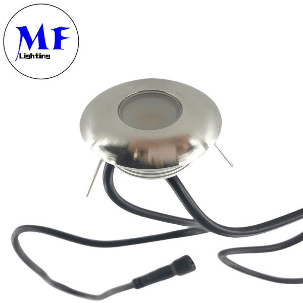 1W LED Garden Floor Light Inground LED Outdoor Floor Lamp IP67 Waterproof Mini