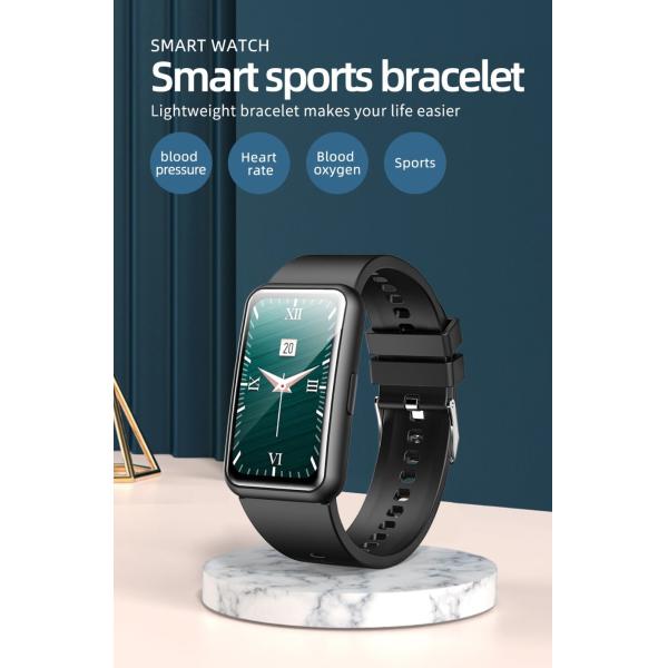 172*320 1.45 Inch IPS Square Shape Smartwatch Alarm Clock To Remind