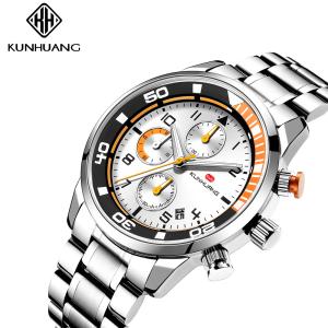 China Stainless Steel 3 ATM Chronograph Precision Quartz Watch wholesale
