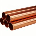 45% Elongation Cold Storage Parts Straight Copper Pipe 120mm Wall Thickness