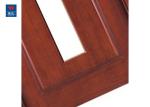 EN Exterior House Safety Wooden 90minute Fire Rated Glass Doors