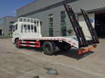 4x2/6x2/6x4/8x4/8x6/4x4/6x6 Dongfeng Flatbed Truck for Excavator Delivery