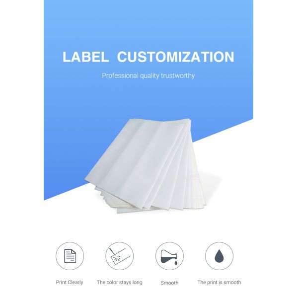 Matter A4 Self Adhesive Printer Paper 148gsm Customizable For Shipping