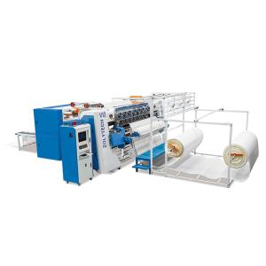 China ZOLYTECH mattress machinery WV12 1200rpm multi-needle quilting machine chain stitch for quilts wholesale