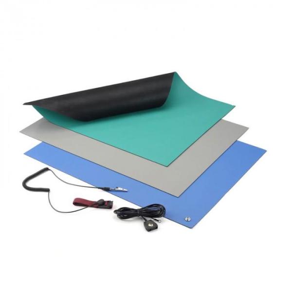 ESD Rubber Mat 2mm 3mm Nitrile 10e6-10e9 Ohm Surface Resistance