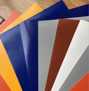 China Custom PVC Coated Waterproof Tarpaulin Fabric Waterproof Truck Cover wholesale