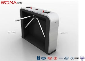 China Modern Stoving Varnish Security Turnstile Gates With Stainless Steel Housing wholesale