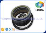 Abrasion Resistant Hydraulic Cylinder Seal Kits Black Grey Color , Color