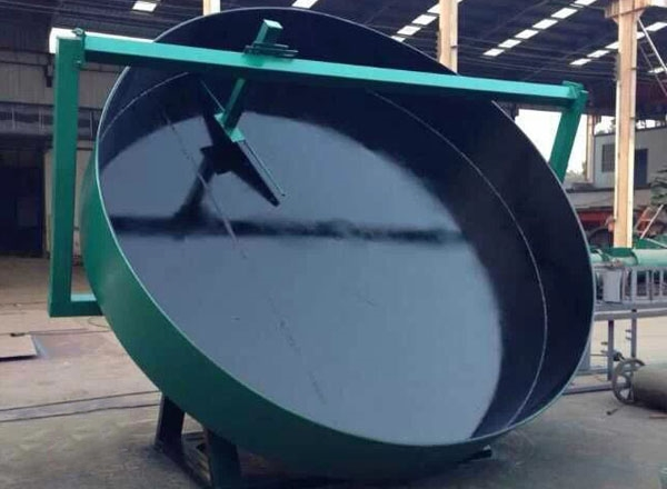 Compact Pan Disc Type Organic Fertilizer Granulator Lightweight