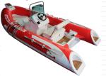 2022 rib boat inflatable speed boat 14ft orca hyalon center console steeing