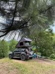 4x4 Offroad Car Roof Accessories Clamshell Aluminum Hard Shell Rooftop Tent 4
