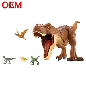 China Custom figure toy manufacturer oem Super Cool Dinosaur Play Figure 3D Model Toy vinyl toy custom wholesale