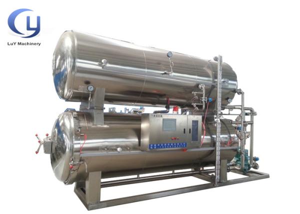 Electric Autoclave Retort Sterilizer Machine 0.35Mpa 50Hz Heating Mode