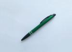 Popular clips Aluminium bar Brushed Metal Promotion Pen with Laser Logo (M112)