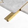 Buy cheap L Shape Metal Tile Trims Bright Gold 12.5mm For Tile Decoration from wholesalers