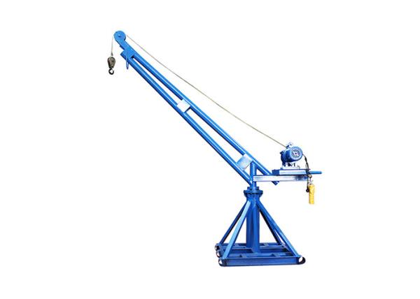 360 Degree Rotation Angle Mobile Jib Crane 220V / 380V Motor Power For