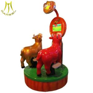 China Hansel cheap amusement park carousel horses for sale wholesale