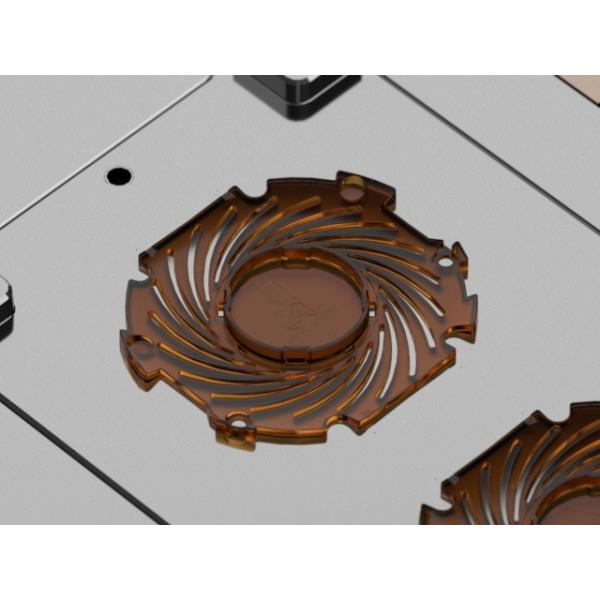 OEM/ODM:Custom Electronic Enclosures / Transparent top cover bracket (1*2) No.24669
