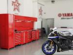 Stainless Steel Handles Heavy Duty Garage Storage Tool Cabinet with Powder