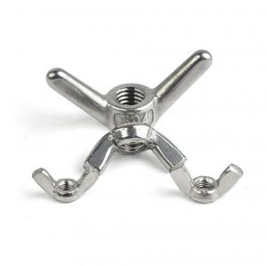 China DIN Standard ZINC PLATED SS304 SS316 Construction Butterfly Nuts Stainless Steel Formwork Wing Nuts wholesale