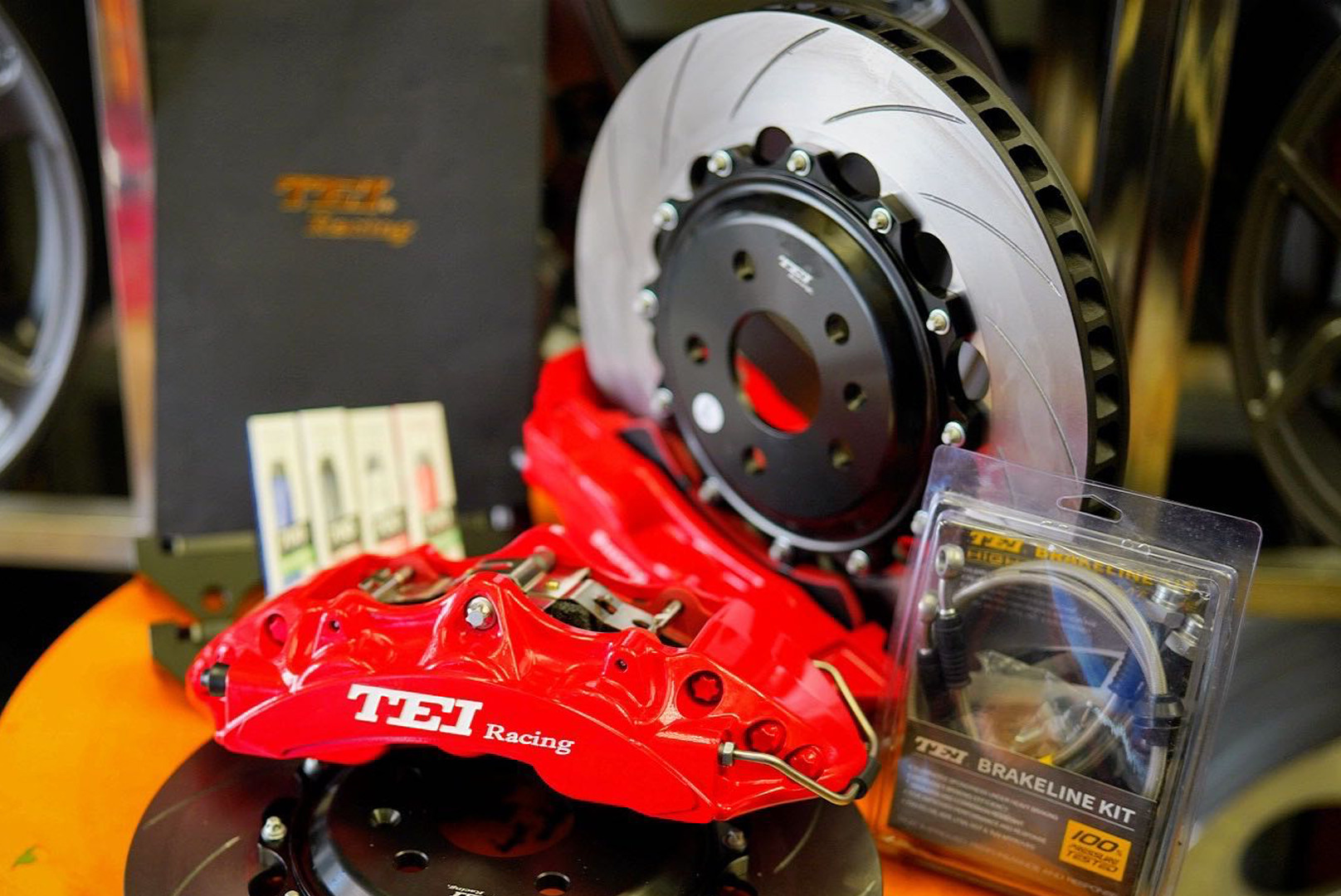 09-13 Volkswagen Golf GTI MK6 Big Brake Kit S60 6 Piston Forged Caliper