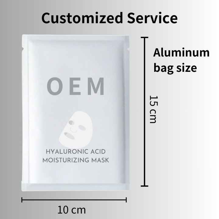 Customized OEM Hyaluronic Acid Face Mask Oil Control and Skin Refining Pore Perfection Deep Hydration Factory Price