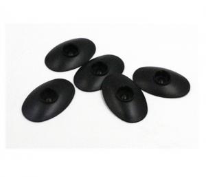 China Black Oval Small Plastic Container Tray For Cosmetic Bottles Plastic Bottle wholesale